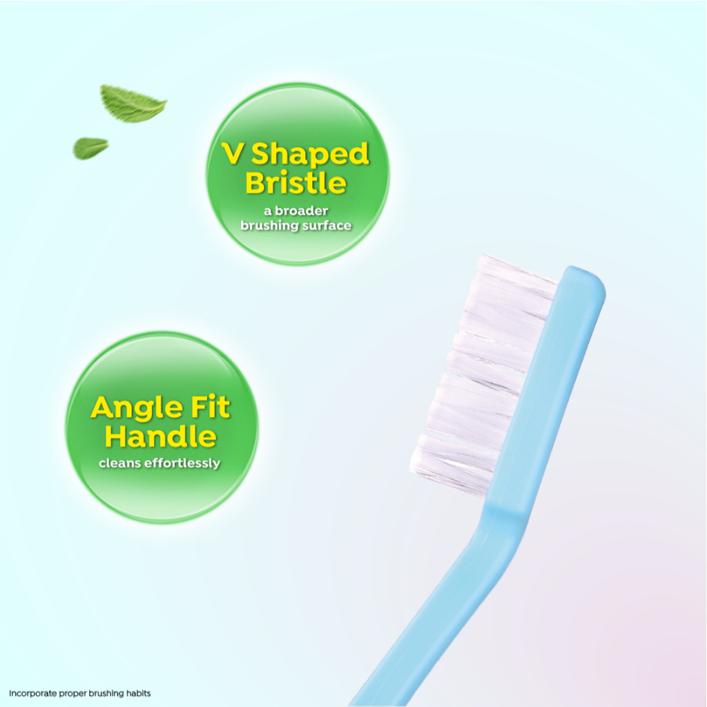 DARLIE Toothbrush Crystal V-Shaped Bristles - 3 PVP