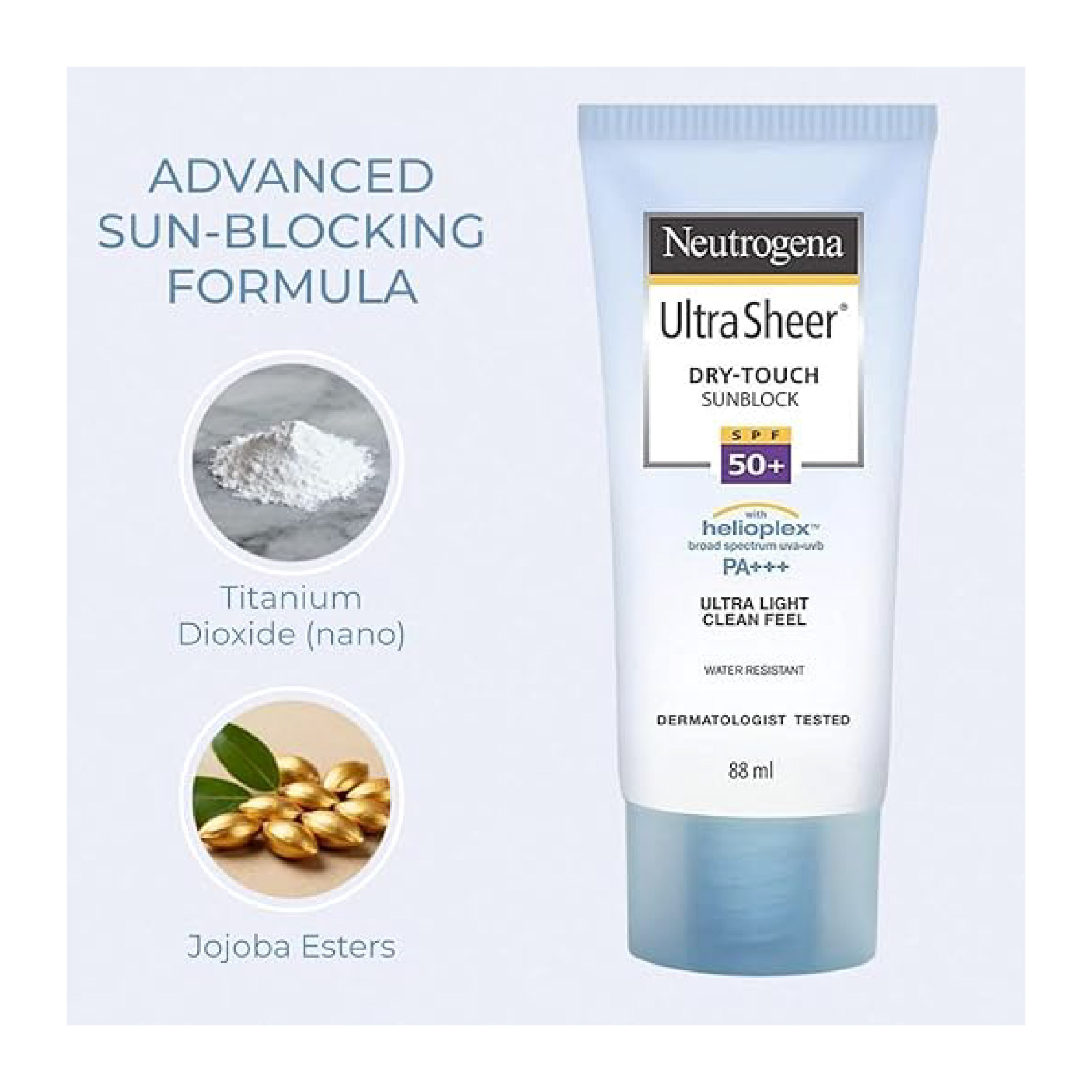 NEUTROGENA ULTRA SHEER SPF50 88ML