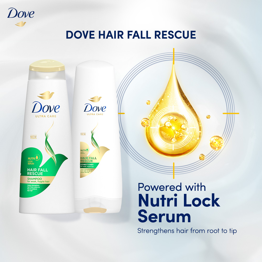 DOVE Damage Therapy Shampoo 330ml - Hair Fall Rescue 防掉发洗发水