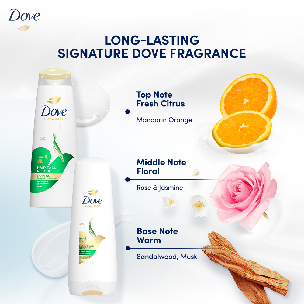 [CLR] DOVE Damage Therapy Shampoo 330ml - Hair Fall Rescue 防掉发洗发水 (EXP: 17/10/2026)
