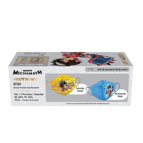 NEUTROVIS KF94 KIDS MECHAMATO TEAM-UP EDITION 20'S - AMAZING AMATO & MECHANISED