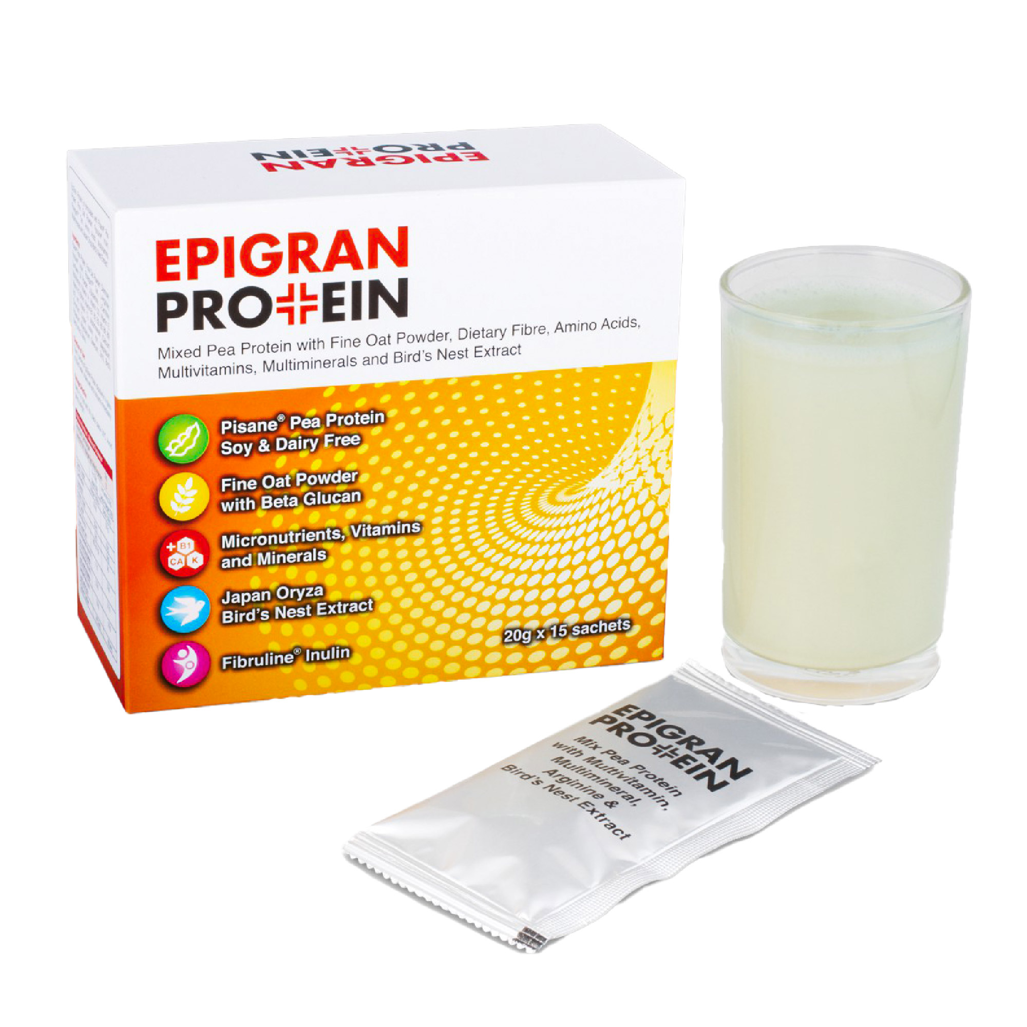 EPIGRAN PROTEIN 20G X 15 SACHETS