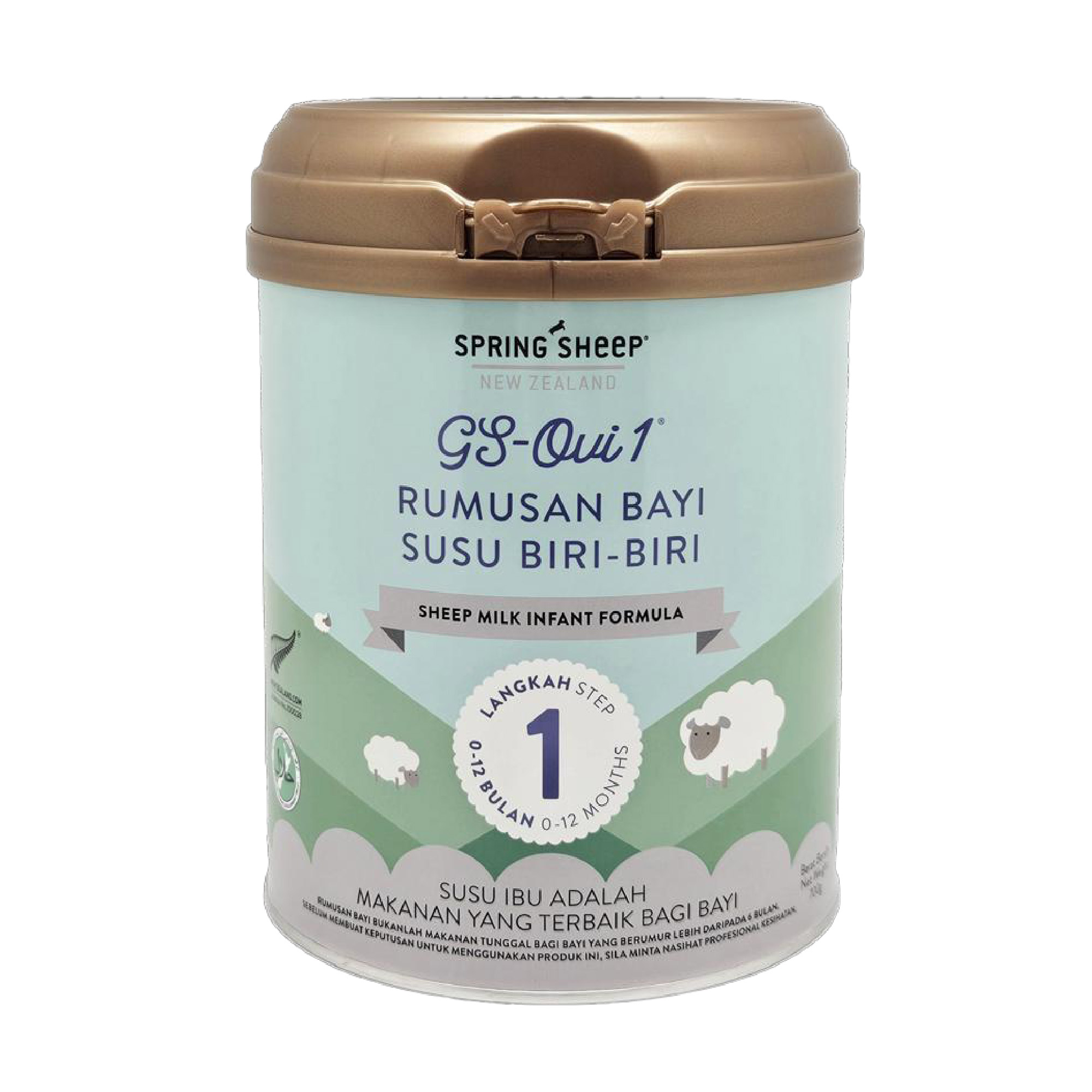 SPRING SHEEP GS-OVI Step 1 Infant Formula 700g, Nutrition for newborn babies (0-6 Months), 婴儿配方奶粉