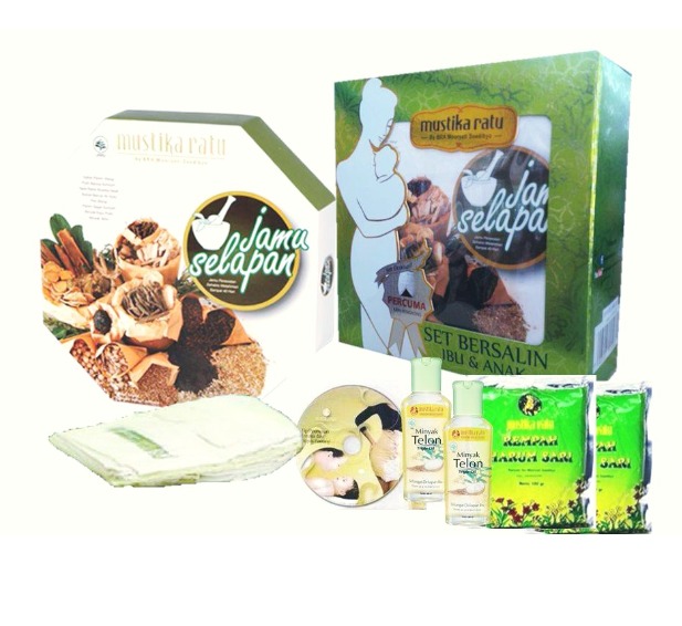 (CLR)Mustika Ratu Jamu Selapan / Jamu Bersalin / Jamu Mustika Ratu / Post Natal Care EXP:2027.4.30