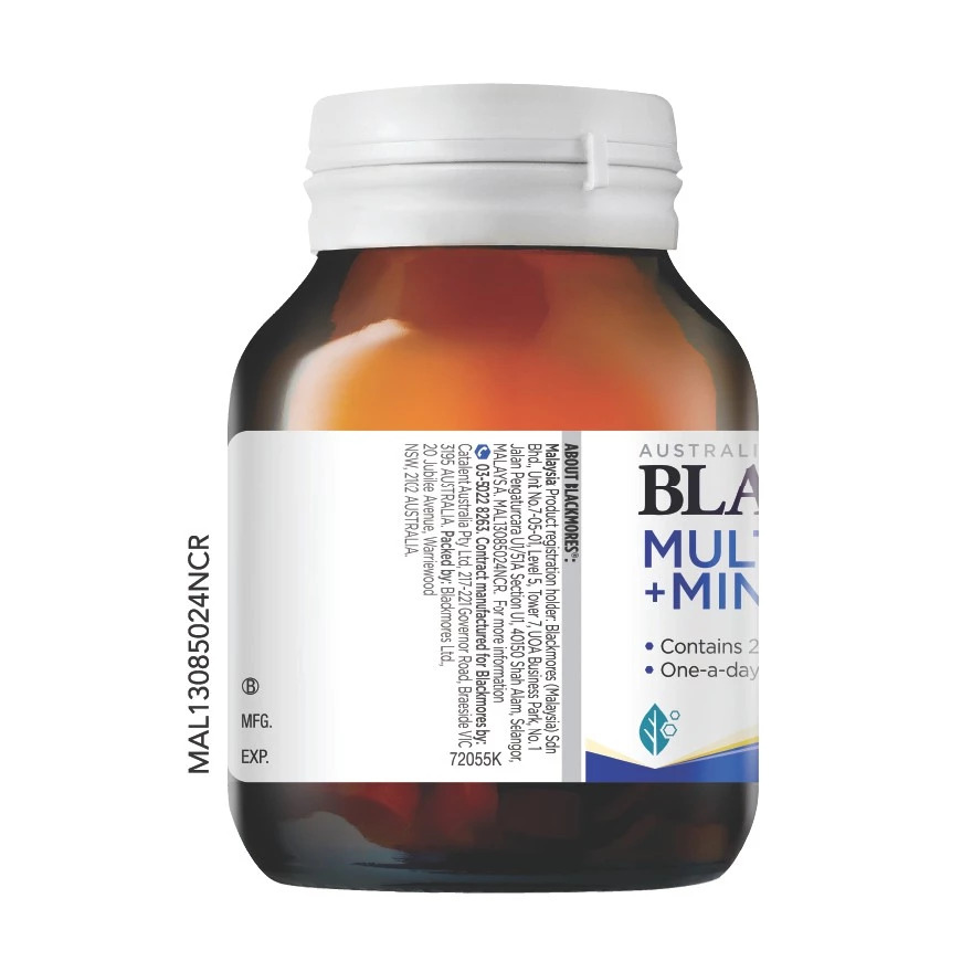 BLACKMORES MULTIVITAMIN + MINERALS 60'S