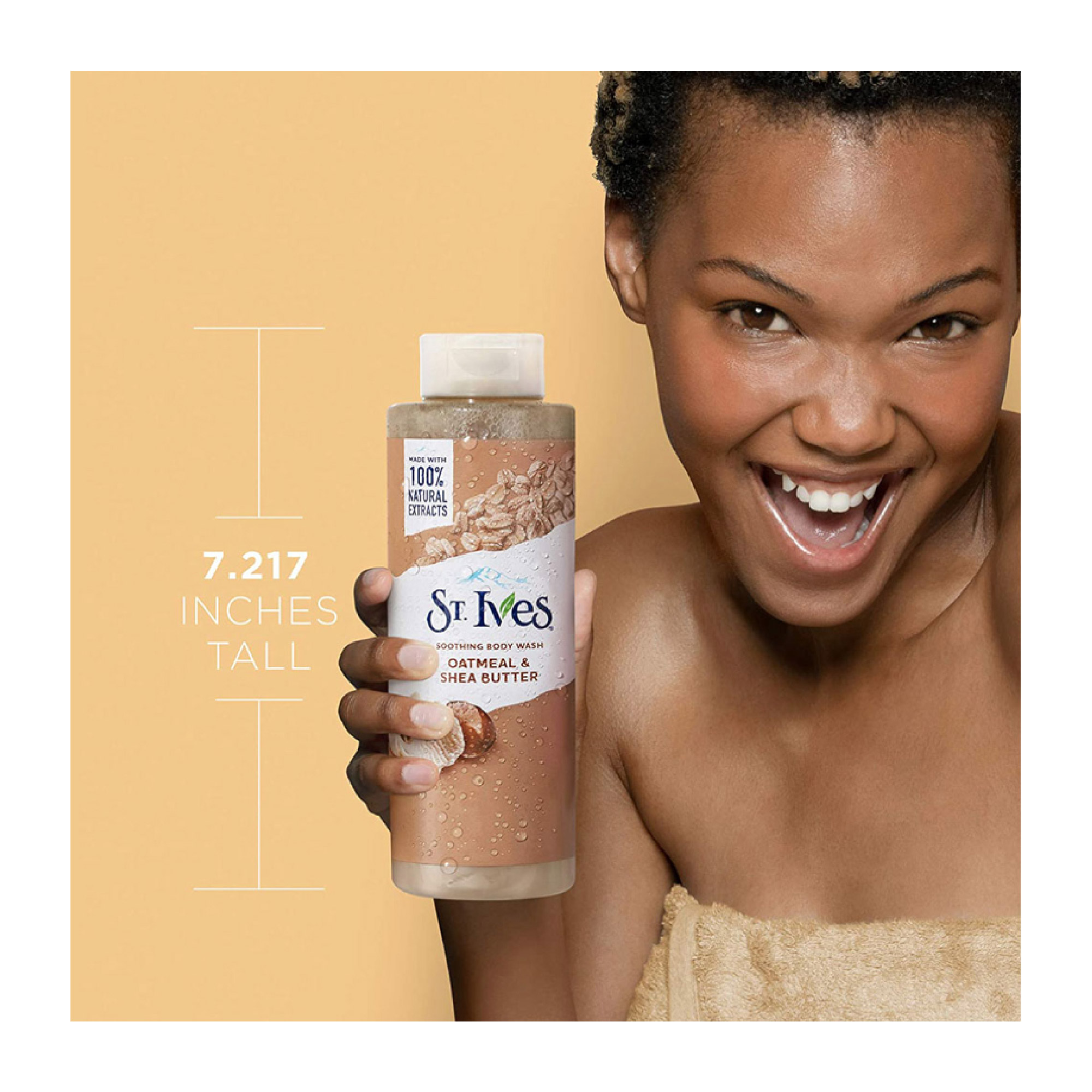 ST IVES Soothing Body Wash 473ml - Oatmeal & Shea Butter