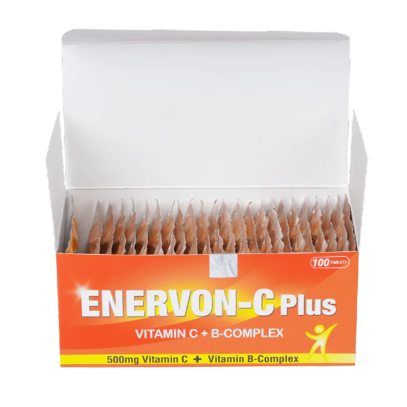 ENERVON-C Plus 100's - Vitamin C, Vitamin B Daily Supplement, 日常补充, 维生素B, 维生素C