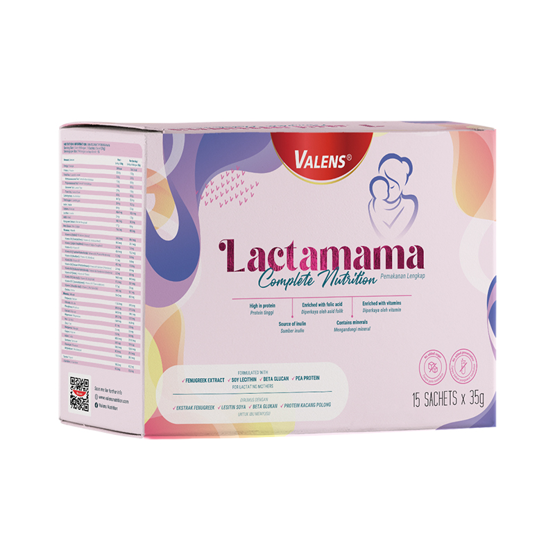 [CLEARANCE] VALENS Lactamama 15's with Fenugreek & Lecithin for Breastmilk & Milk Booster (EXP: 30/11/2026)