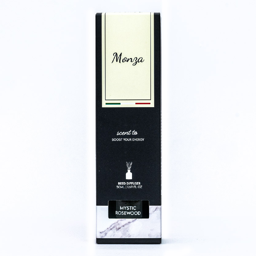 [CLEARANCE] Monza Reed Diffuser Lilac Whisper 50ml - Aroma Diffuser Air Freshener Room (EXP: 11/9/2026)