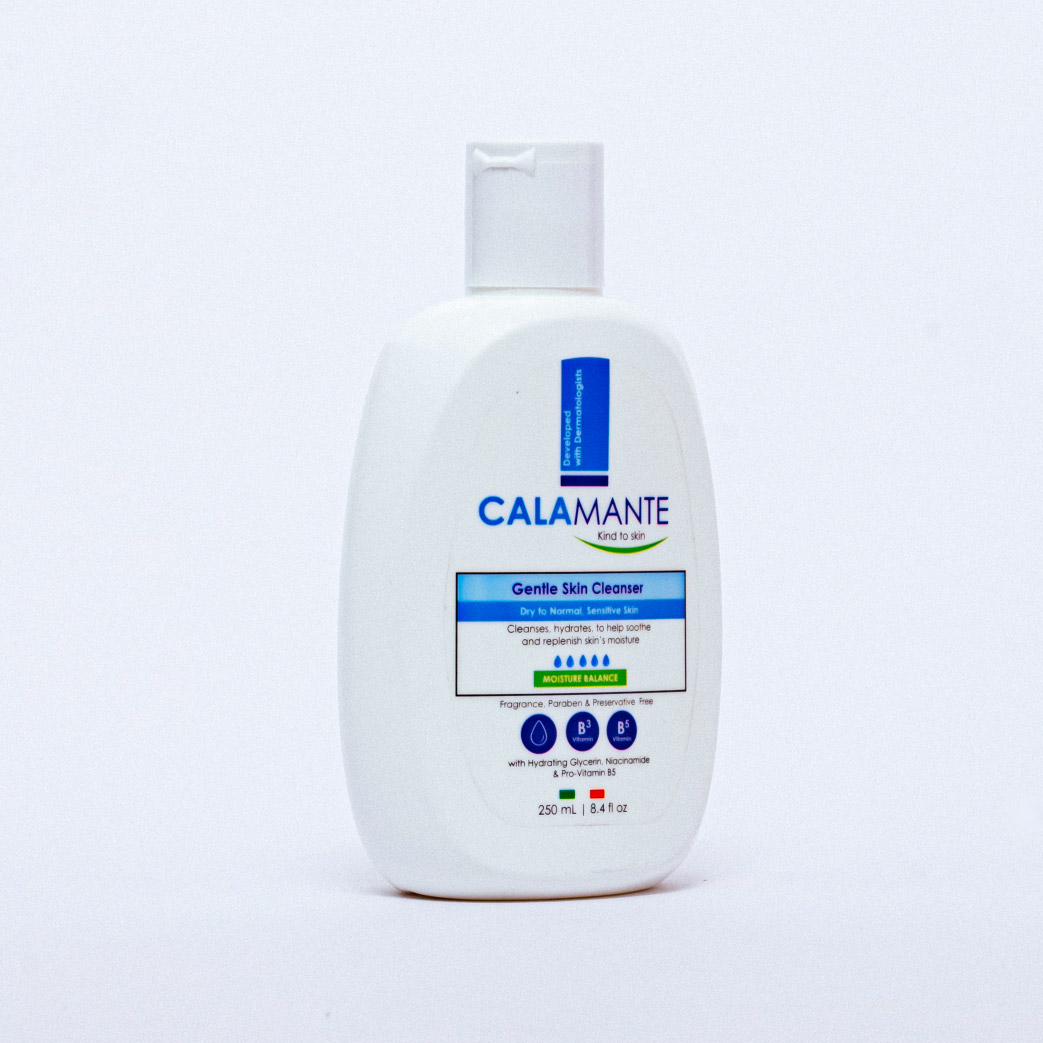 CALAMANTE Gentle Skin Cleanser 250ml - Gentle Cleanser Face & Body ( Gentle Alternative to Cetaphil / Aiken Cleanser )