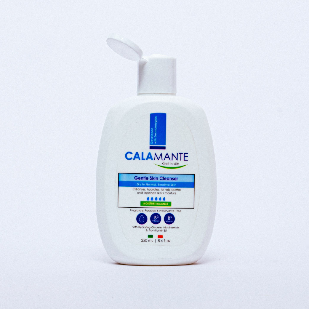 CALAMANTE Gentle Skin Cleanser 250ml - Gentle Cleanser Face & Body ( Gentle Alternative to Cetaphil / Aiken Cleanser )