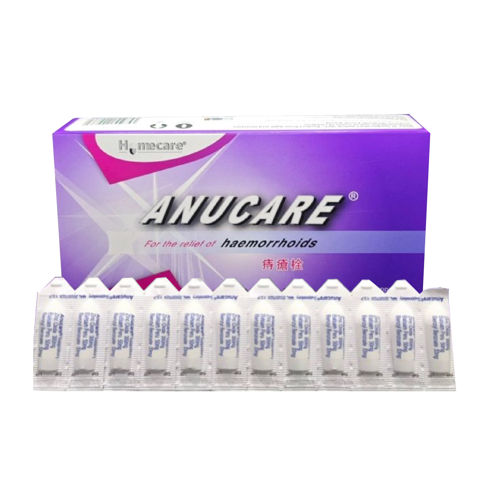 ANUCARE SUPPOSITORY 12's
