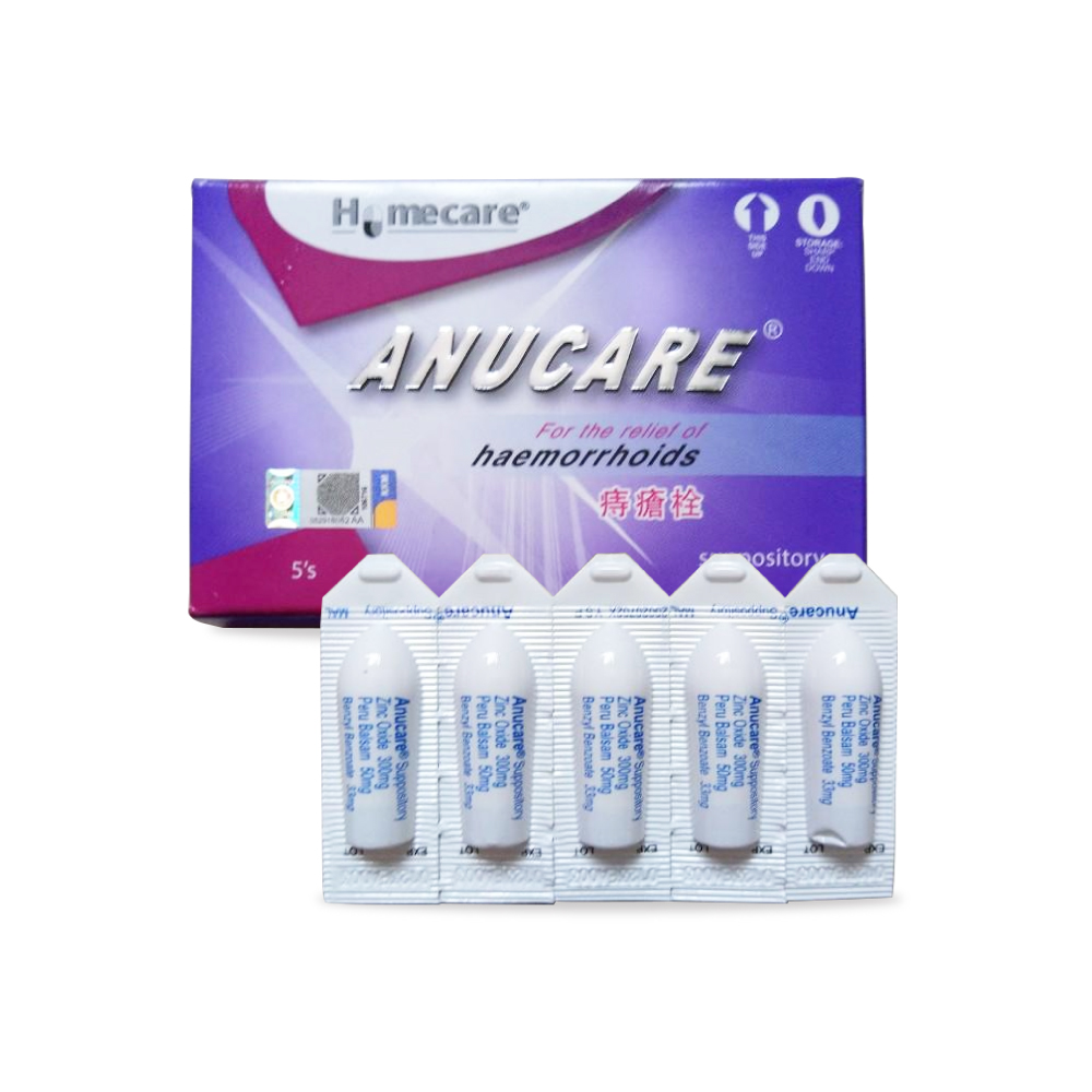 ANUCARE SUPPOSITORY 144's