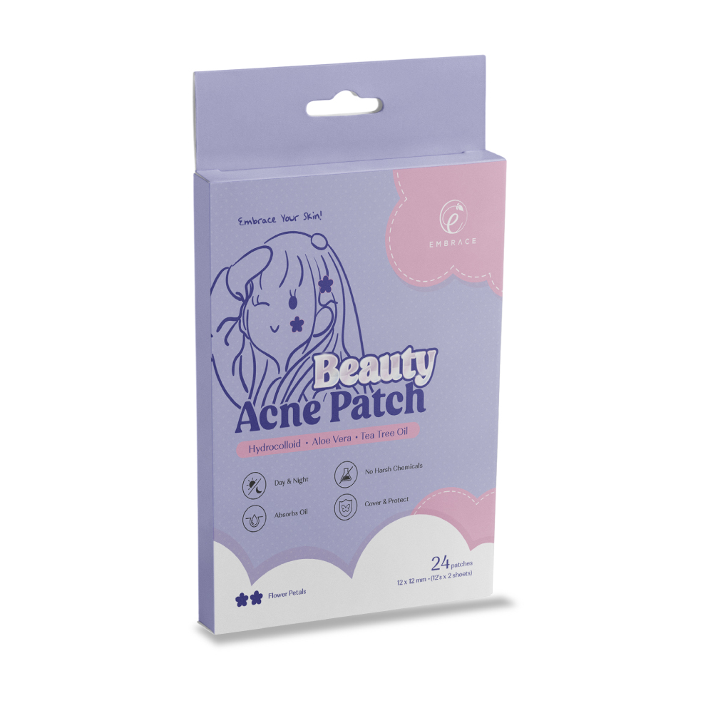 EMBRACE Beauty Acne Patch 12's X 2 - Flower Petals Pimple Patch, Patch Jerawat, Patch Acne, Ance Patch, 痘痘贴