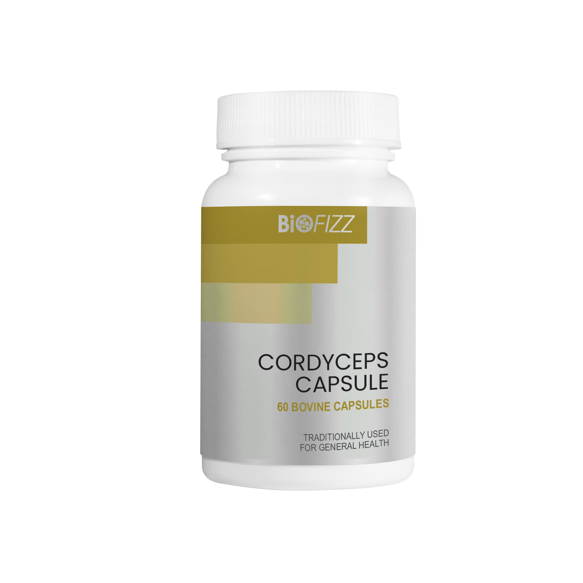 BIOFIZZ Cordyceps Extract, Cordyceps Supplement, Anti-Inflammatory, Anti-Aging 冬虫夏草 - 60's