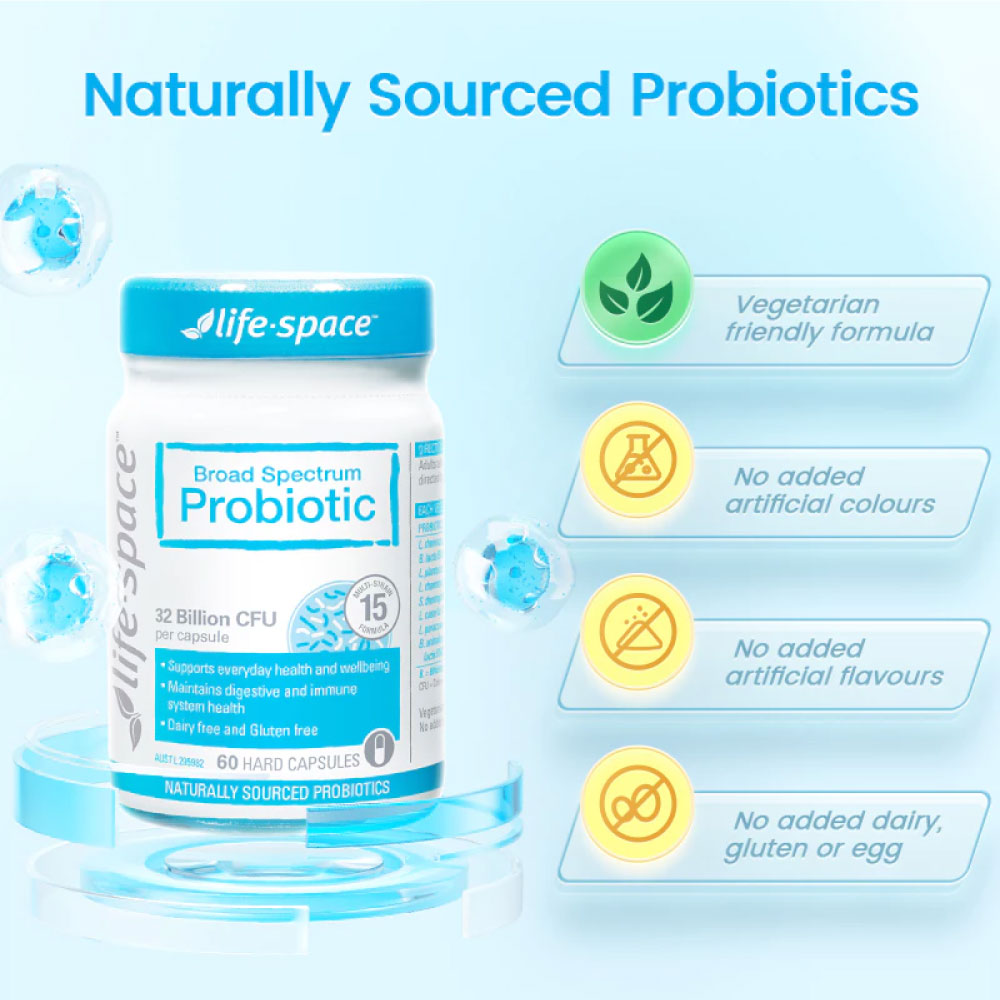 (CLR)LIFE SPACE B.S. PROBIOTICS 60'S (EXP: 04/2027)