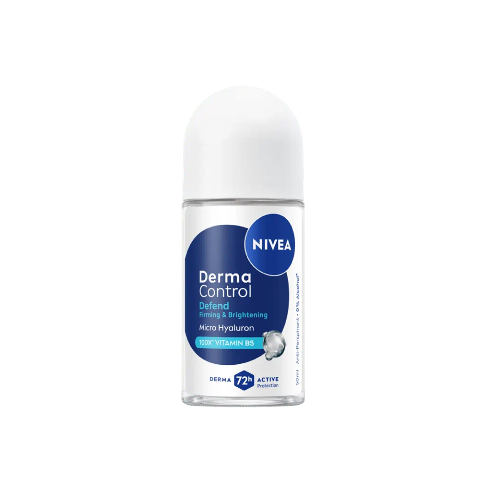 NIVEA Female Roll On Deodorant 50ml - Derma Control (Defend / Bright Repair) for Female Deodorant