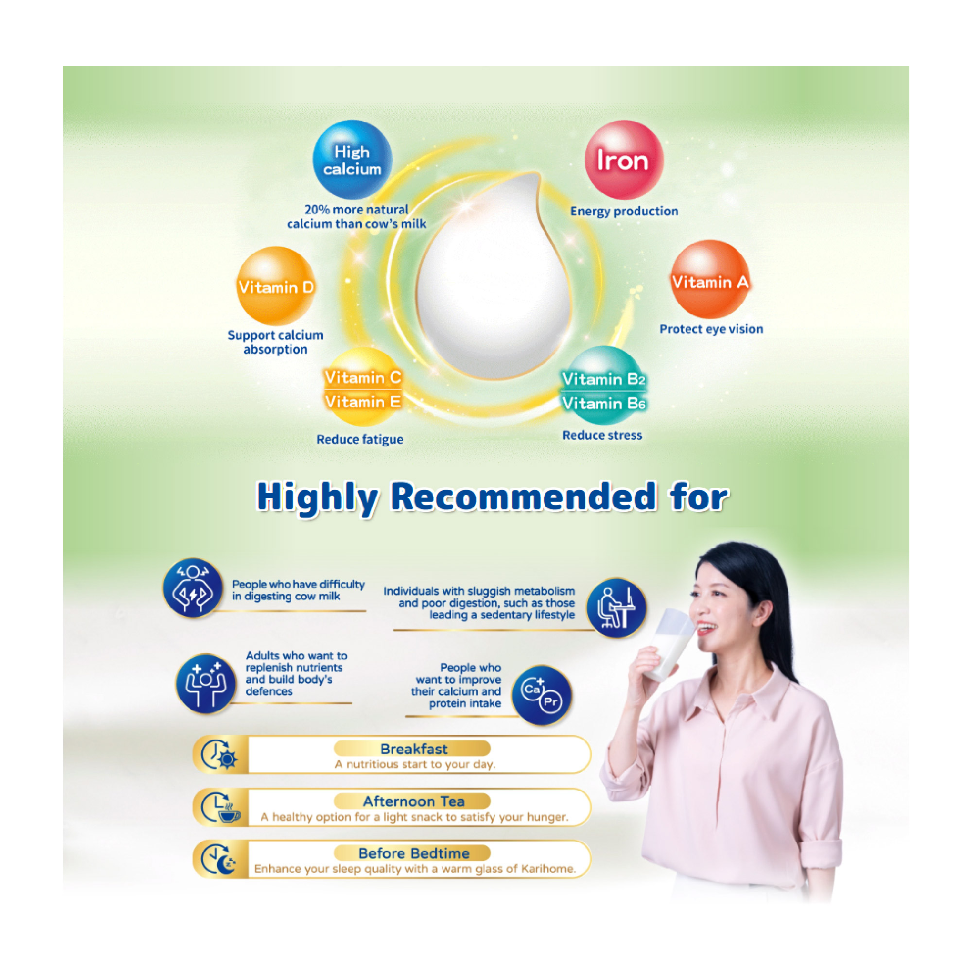 KARIHOME GOAT WHOLE MILK 800G, Susu Kambing, 奶粉, 羊奶粉