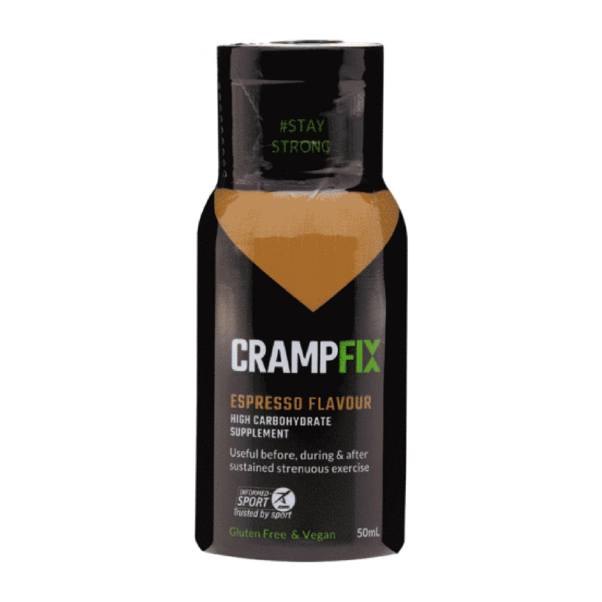 CRAMPFIX QUICKFIX SHOTS 50ML - ESPRESSO (CAFFEINATED)