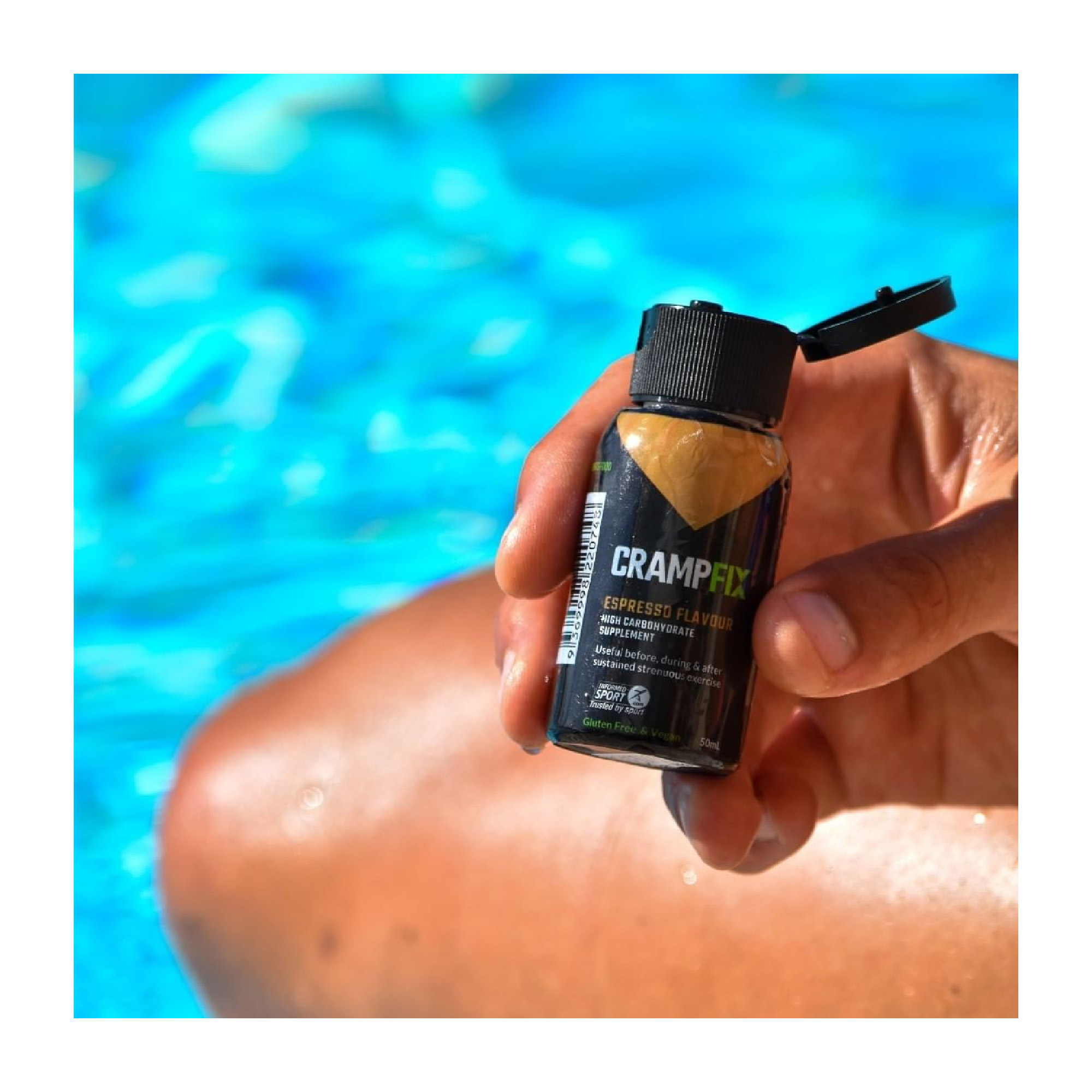 CRAMPFIX QUICKFIX SHOTS 50ML - ESPRESSO (CAFFEINATED)