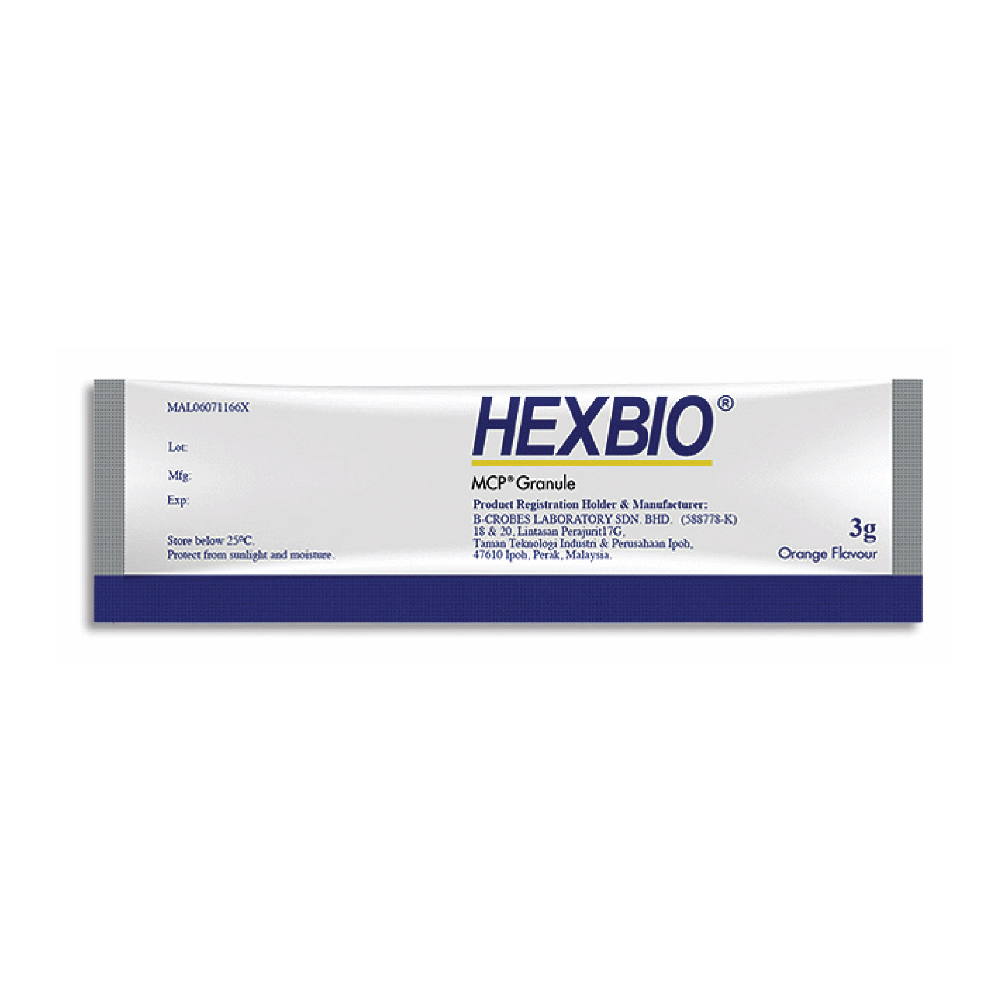 HEXBIO MCP Granule 3g 45's x 2 - Promo Pack, Probiotic