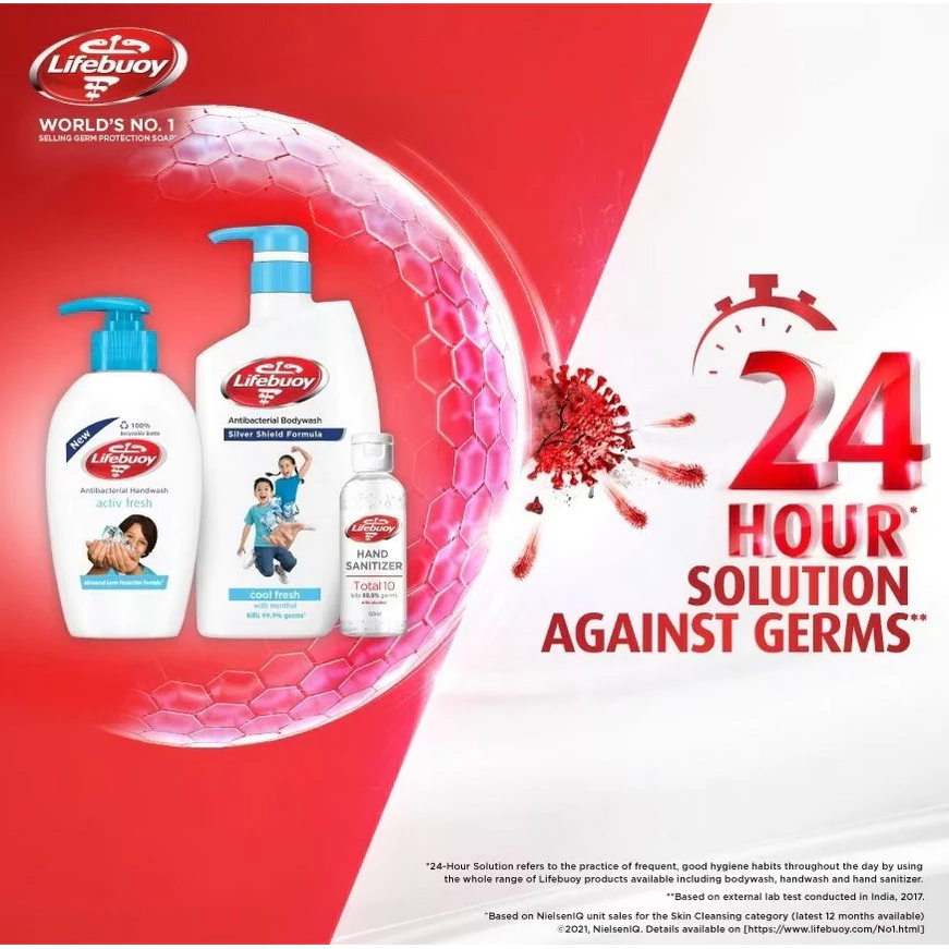 LIFEBUOY Bodywash Refill 800ml - Cool Fresh