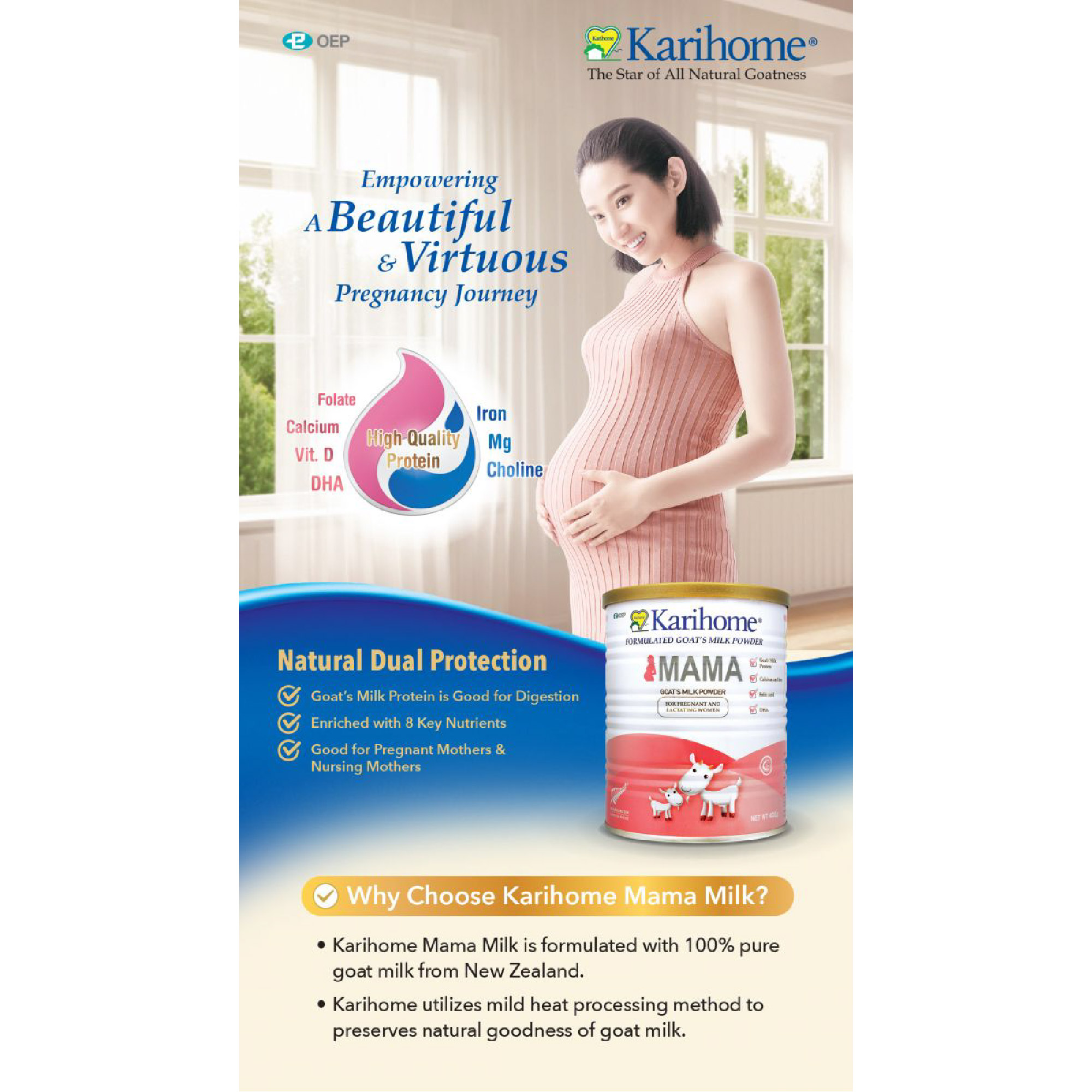 KARIHOME Mama Milk 800g, 孕哺期羊奶粉, Menyusu