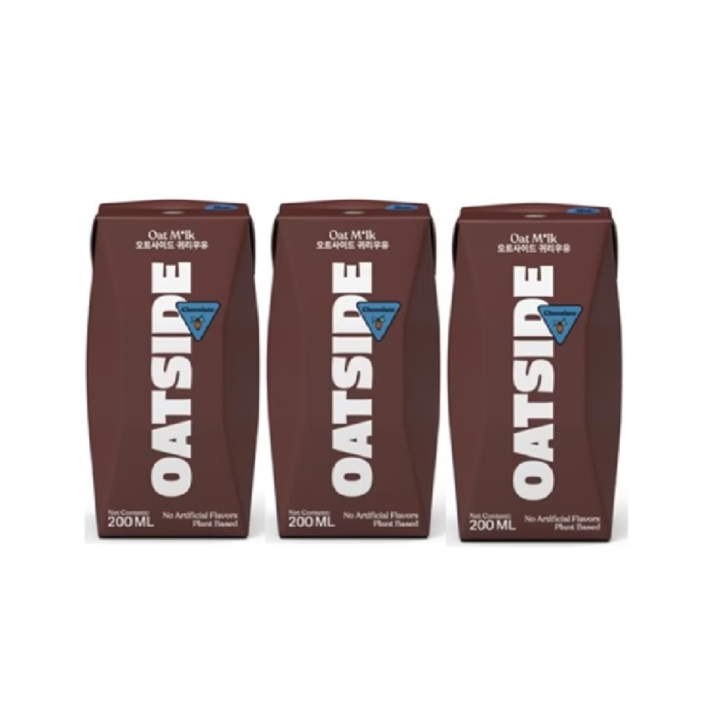 OATSIDE Chocolate Milk 200ml X 3's for Susu Coklat, Milk Chocolate, Air Susu Kotak