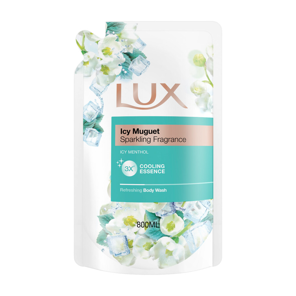 LUX Shower Gel Refill 800ml ICY Muguet