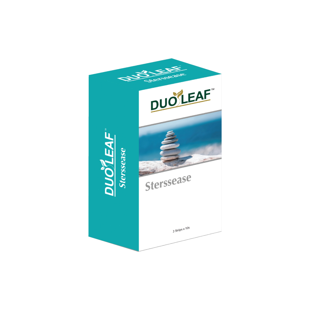 DUOLEAF Sterssease Capsule 3X10's with Lactium, L-theanine, Stress Supplement