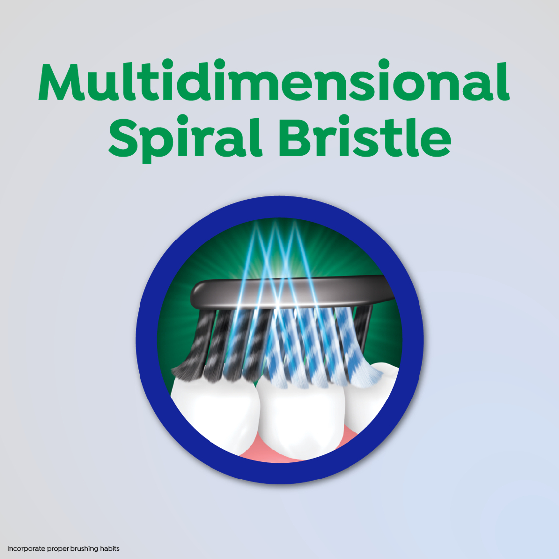 DARLIE Charcoal X Spiral Toothbrush