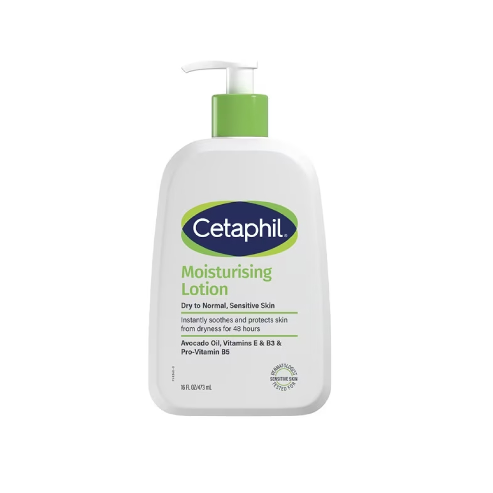 CETAPHIL Moisturising Lotion 473ml for Dry to Normal, Sensitive Skin, Pelembab Muka Cetaphil