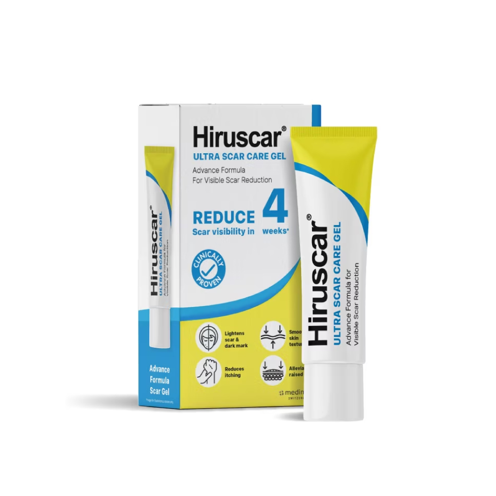 HIRUSCAR Ultra Scar Care Gel (5g/20g) for Scar Cream Treatment, Krim Parut, Scar Gel, Ubat Parut