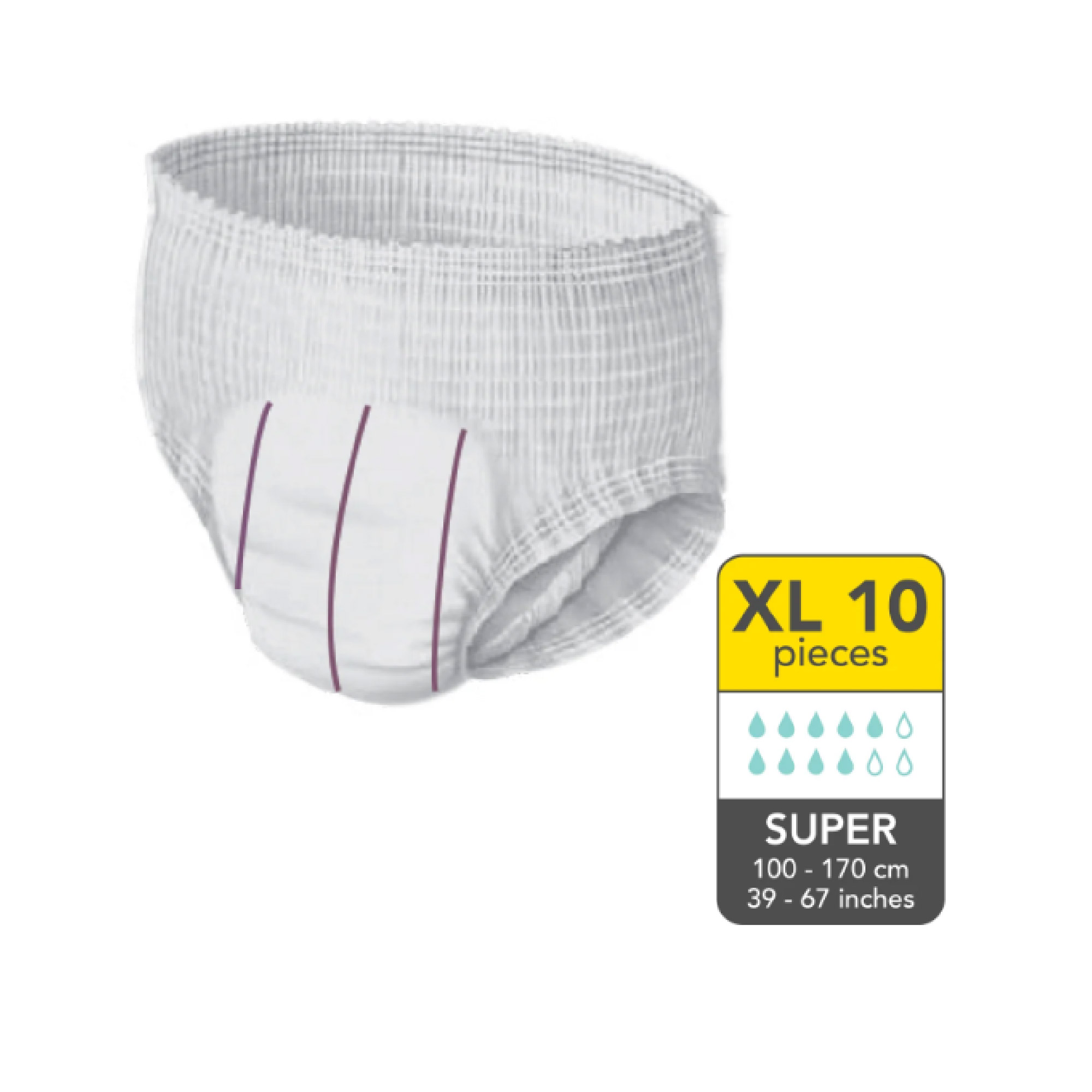 ABSORBA NATEEN Super Pants 10'S + 1'S - XL