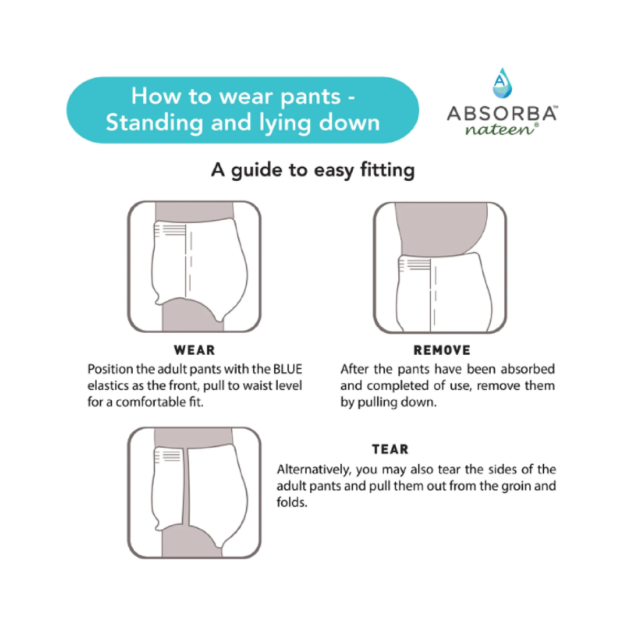 ABSORBA NATEEN Super Pants 10'S + 1'S - XL