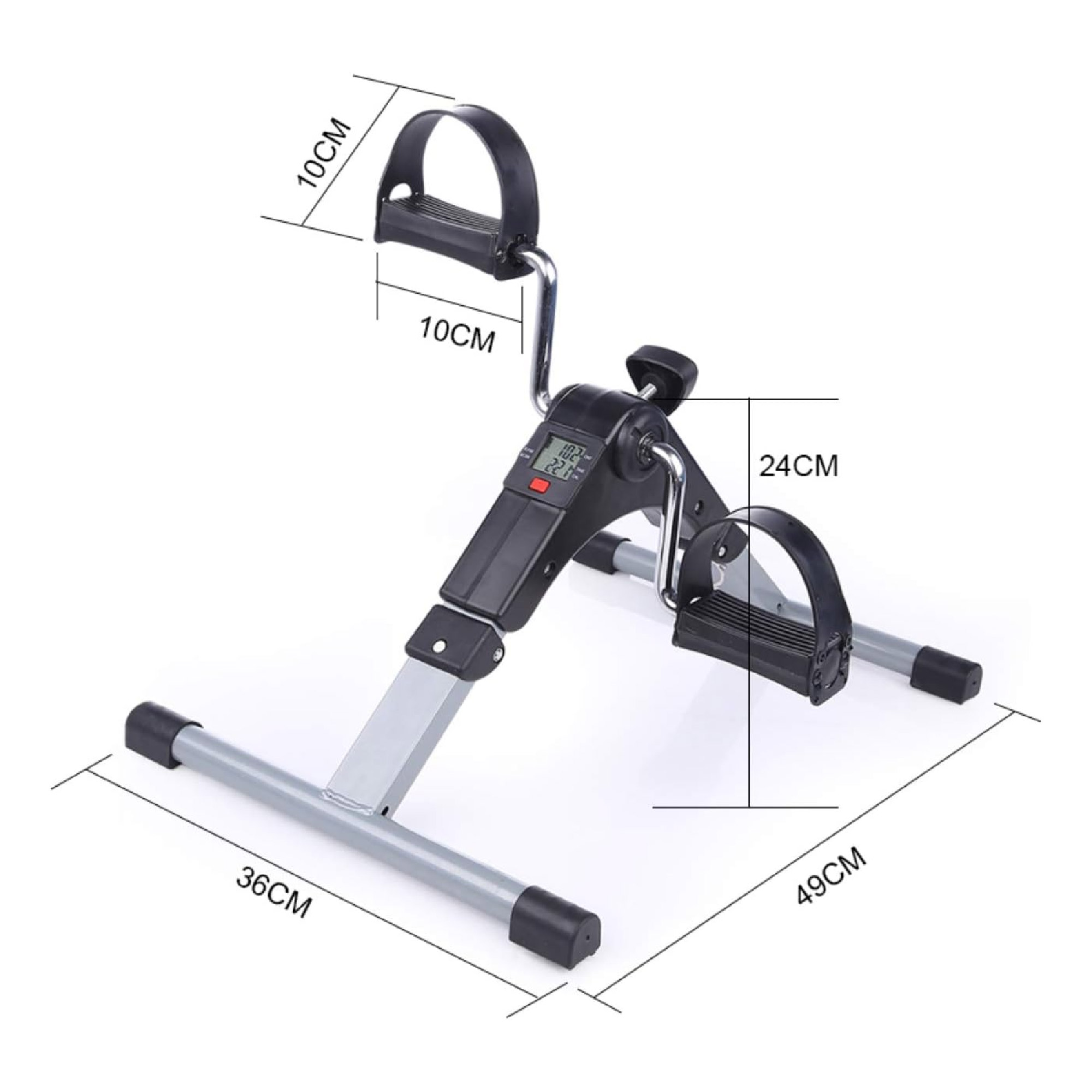 FOLDABLE PEDAL EXERCISER C/W COUNT METER (MO-F8S)