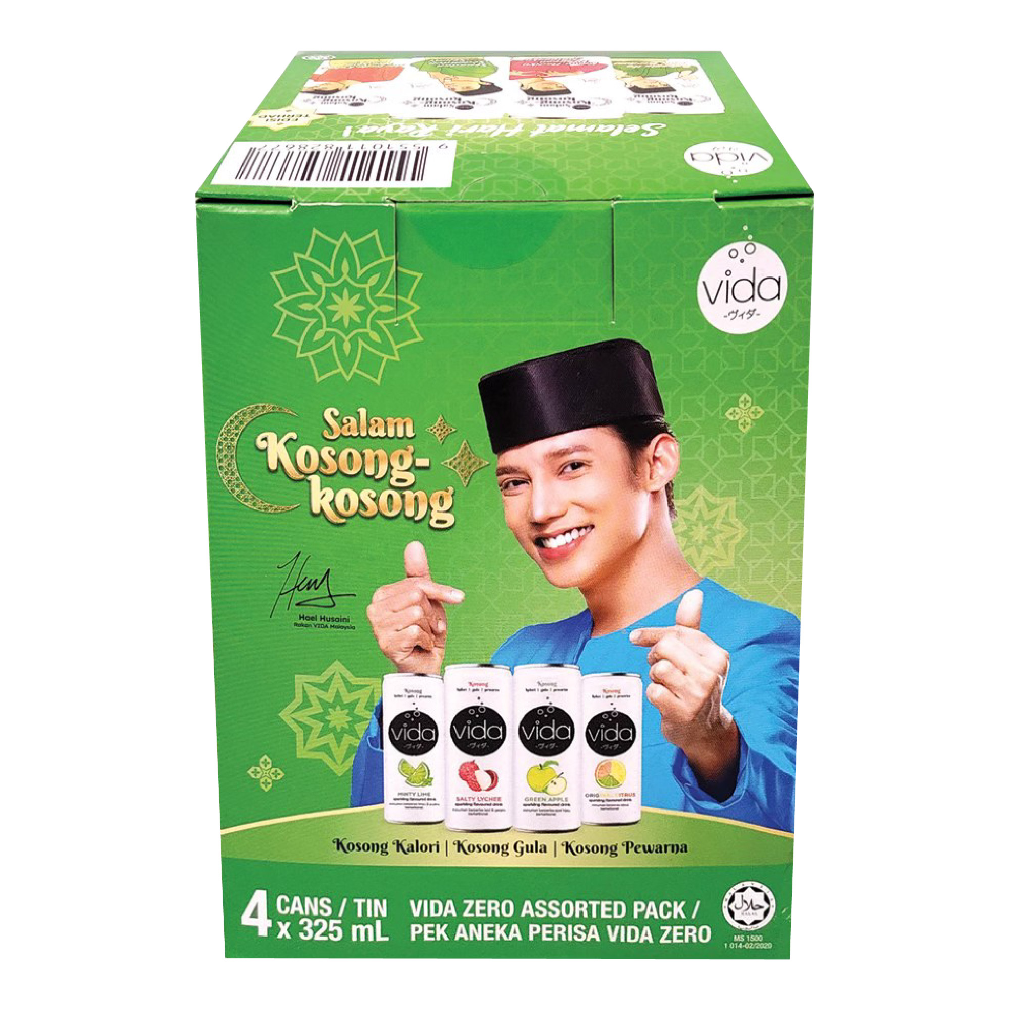 VIDA Zero Raya Assorted Pack (Seasonal) for Zero Sugar Drink, Minuman Tanpa Gula