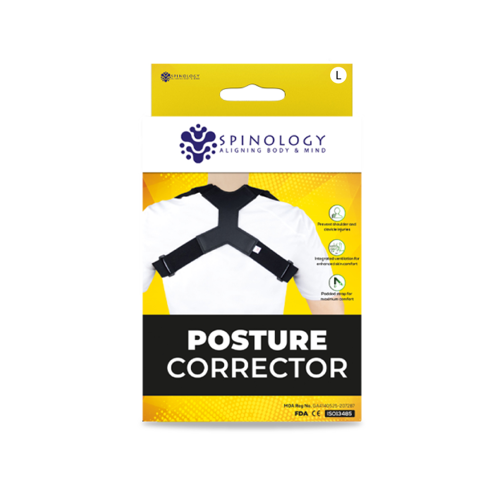 SPINOLOGY Posture Corrector Back Support (S,M,L,XL)