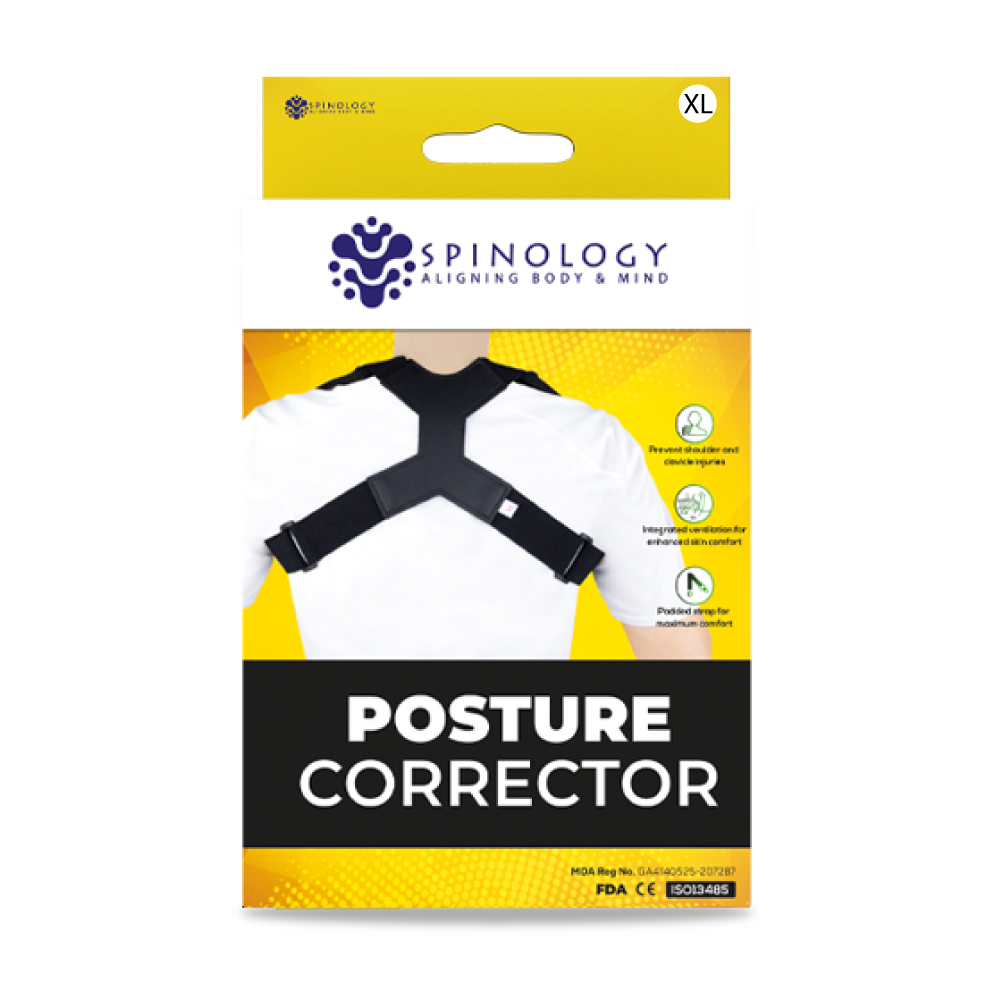 SPINOLOGY Posture Corrector Back Support (S,M,L,XL)