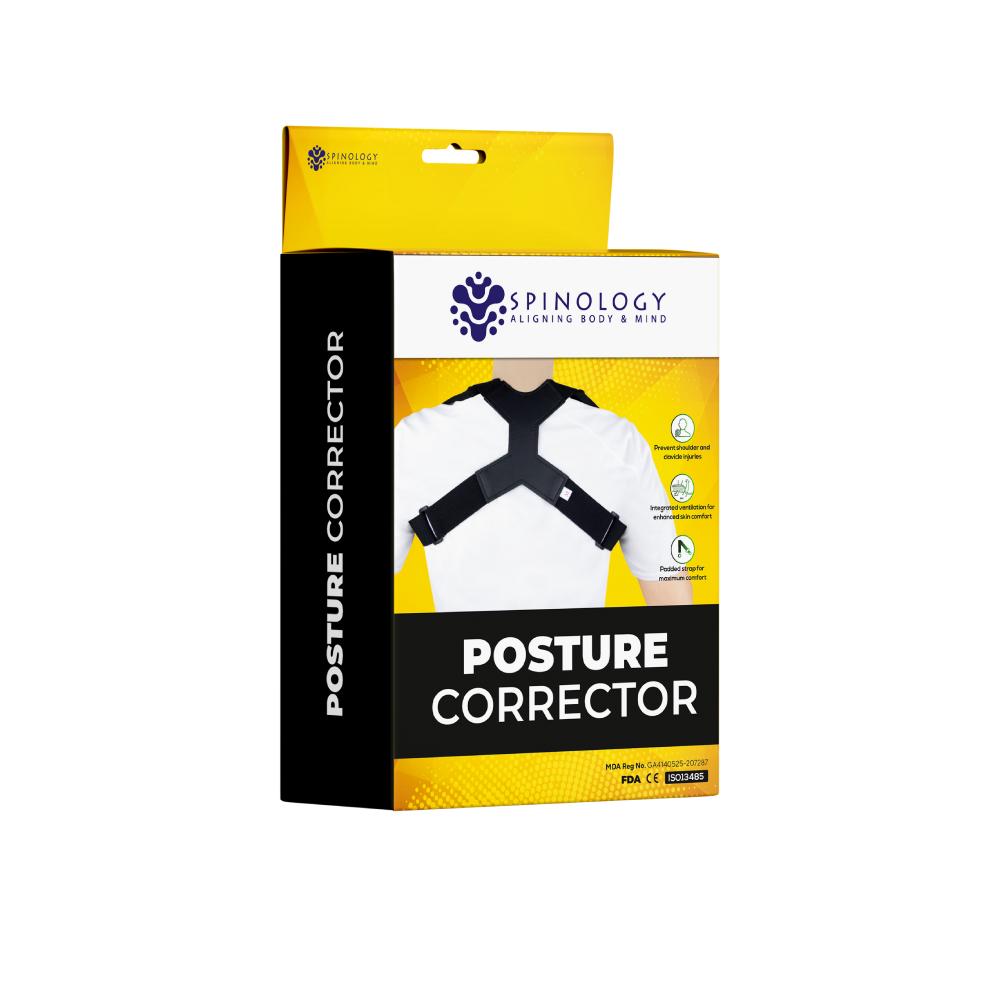 SPINOLOGY Posture Corrector Back Support (S,M,L,XL)