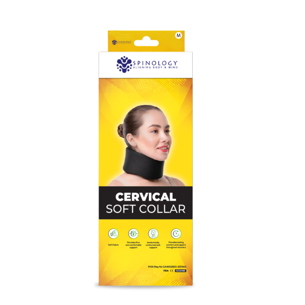 SPINOLOGY Soft Cervical Collar (S,M,L,XL)