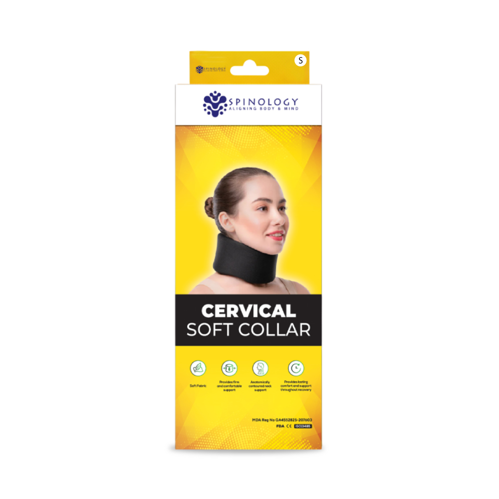 SPINOLOGY Soft Cervical Collar (S,M,L,XL)