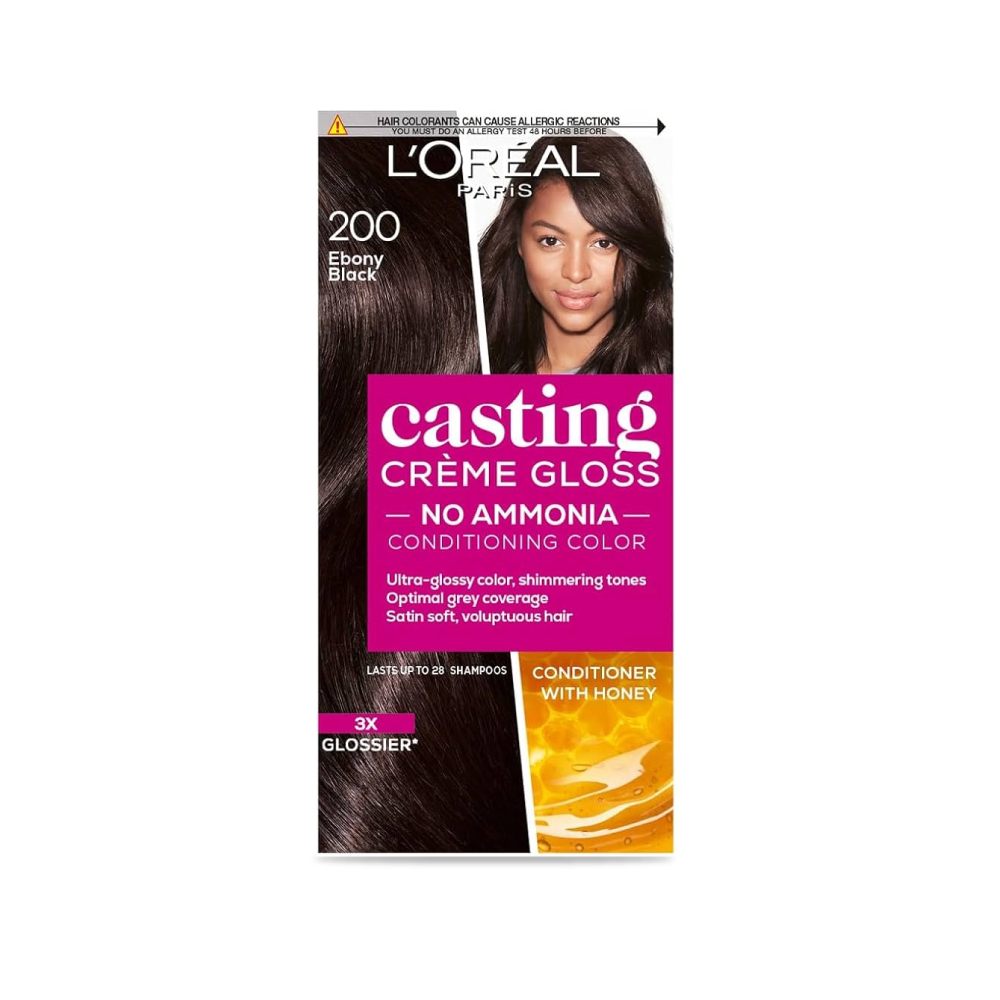 LOREAL Casting Creme Gloss Hair 200 - Deep Black