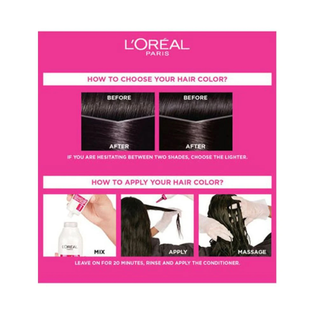 LOREAL Casting Creme Gloss Hair 200 - Deep Black