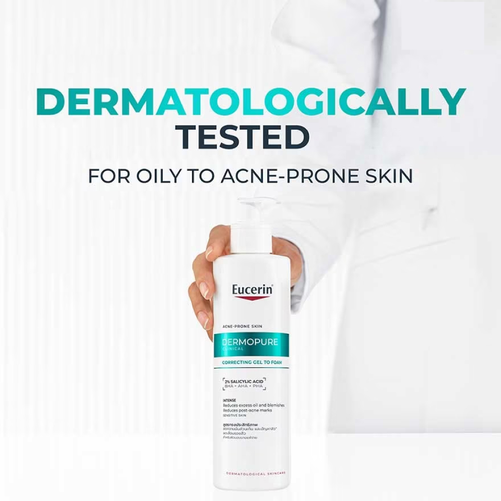 EUCERIN Dermopure Clinical Correcting Gel To Foam 400ml