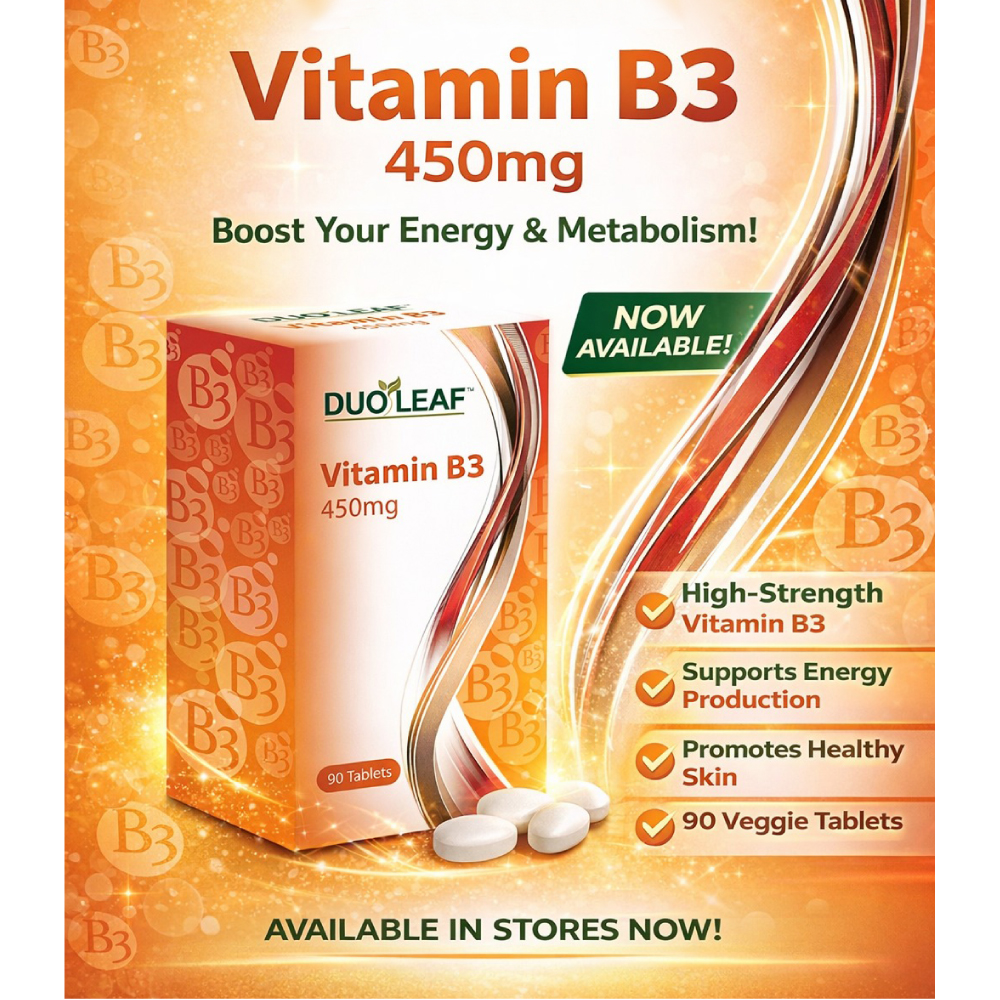 DUOLEAF Vitamin B3 450mg 90's