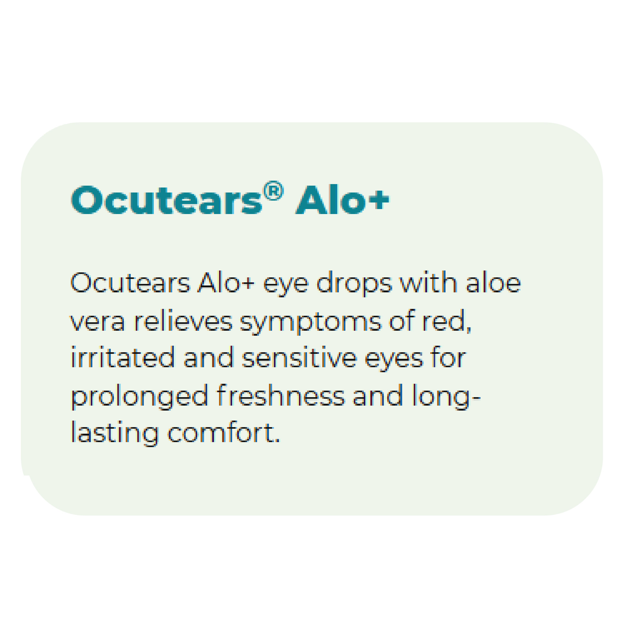 OCUTEARS Aloe+ Eye Drop 10ml