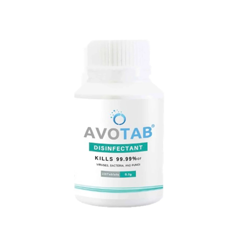 AVOTAB Disinfectant Tablet 0.5g (100's/500's) for Sanitizer, Germicide, Sterilizer, Antibacterial