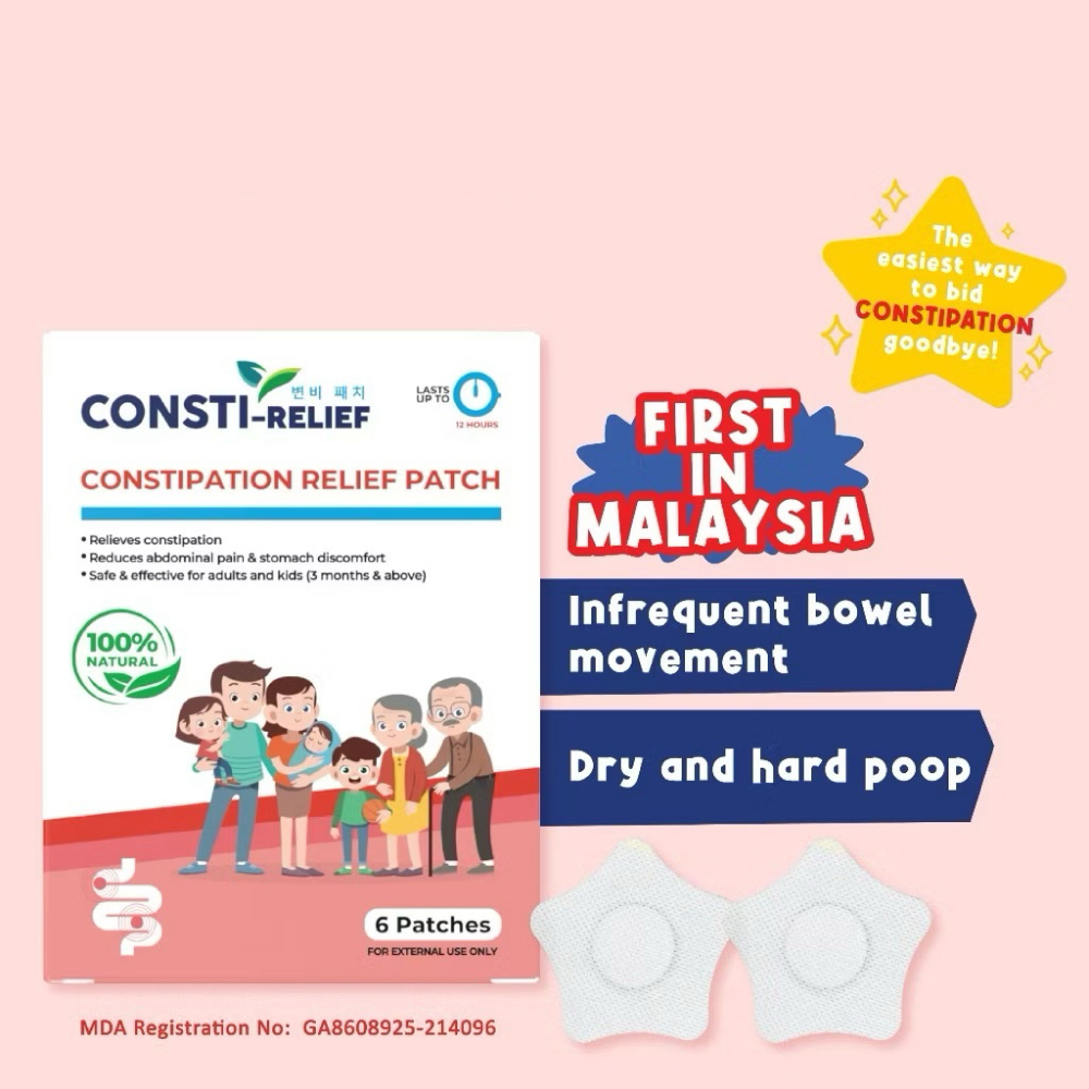 CONSTI-RELIEF Constipation Relief Patch 6's
