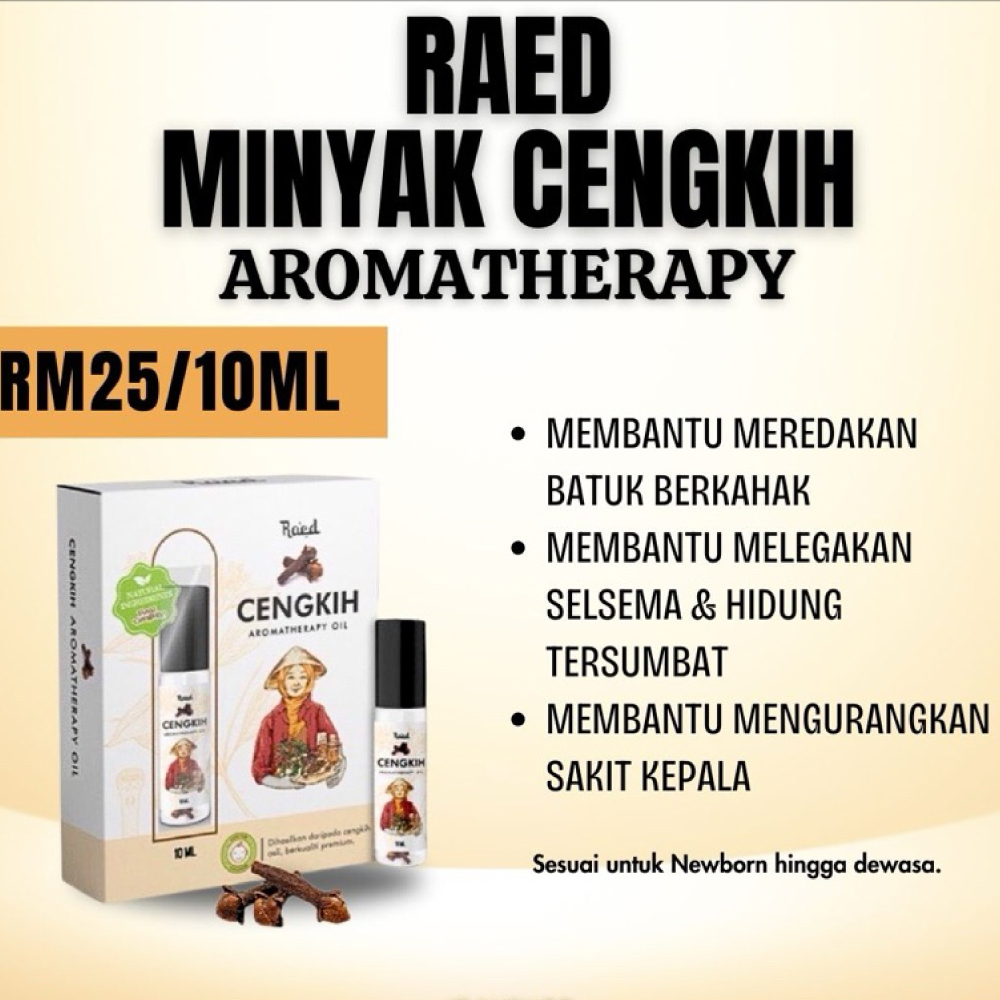 RAED Cengkih Aromatherapy Oil 10ml